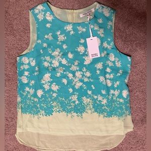 Rose+Olive floral top